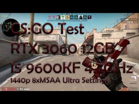 Steam Community :: Video :: CS:GO Test RTX 3060 12GB + I5 9600KF 4.7GHz ...