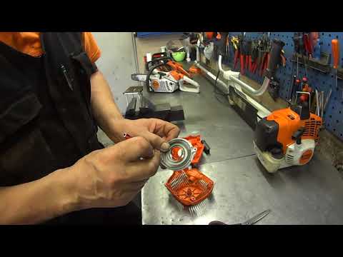 Metsolan Metsäkoulu 165 - Kuinka vaihdetaan käynnistinnaru?