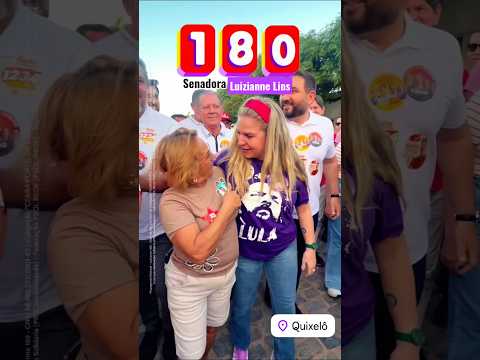 Chegada de Luizianne Lins na cidade de Quixelô/CE📍#shorts #eleições2026 #política #ceará