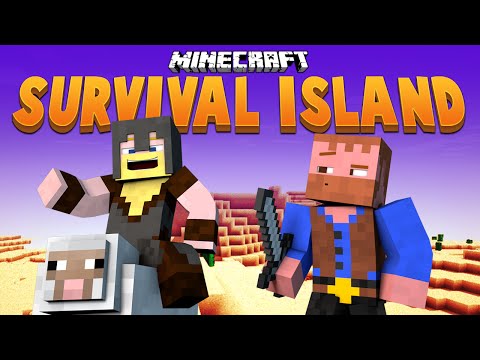 THE WIZARD'S TOWER BEGINS ★ Minecraft Survival Island (23)
