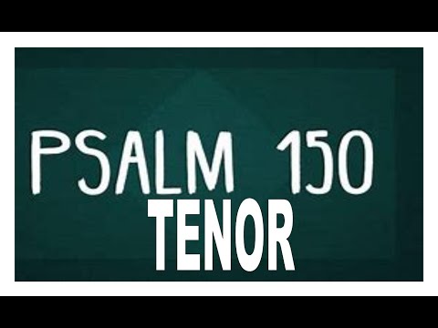 AGPGNAN A025 TENOR - SALMO 150