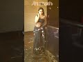 Nidhi Agarwal In Beautiful Black Saree Status Fashion Club