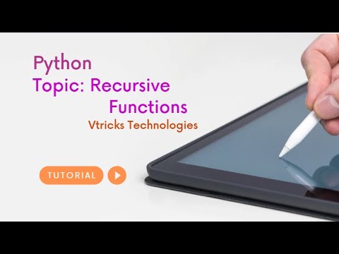Python For Data Analytics Recursive Functions Part 6