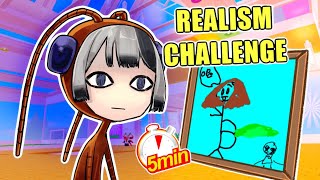 Kids Defeat Me in Speed Draw [REALISM Challenge!]