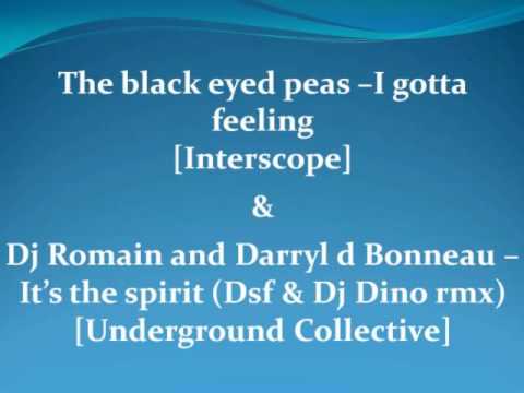 Dj Romain vs Black Eyed peas - I gotta the spirit (Fabio 'Pitch' Serra mashup)