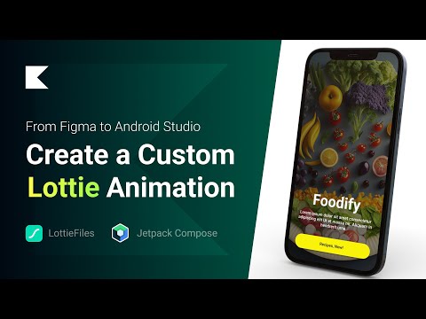 From Figma to Android Studio - Infinite Lottie Animation - Easy Tutorial