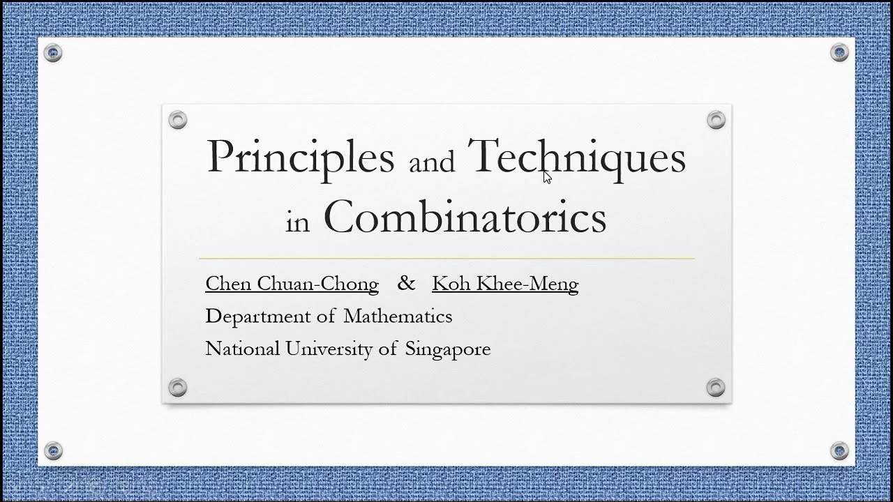 Example 1.4.6 | Part 2 | Chapter 1 | Permutations and Combinations | Combinatorics
