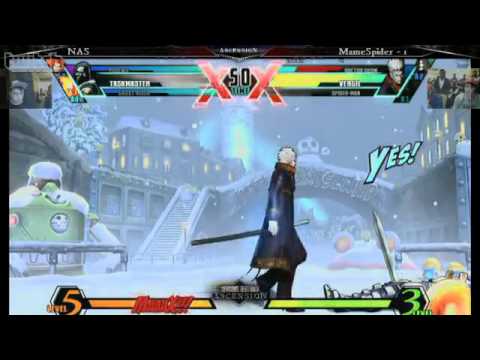 UMVC3  NAS vs mamespider Season's Beatings_Ascension day1