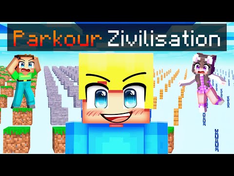 Minecraft, aber ich überlebe in einer PARKOUR ZIVILISATION!