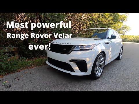 2020 Range Rover Velar SVAutobiography 1st. look on the road