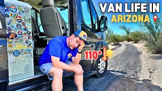 Is Arizona Too Hot For Van Life In The Summer?! (Best place to go in Arizona to escape the heat)