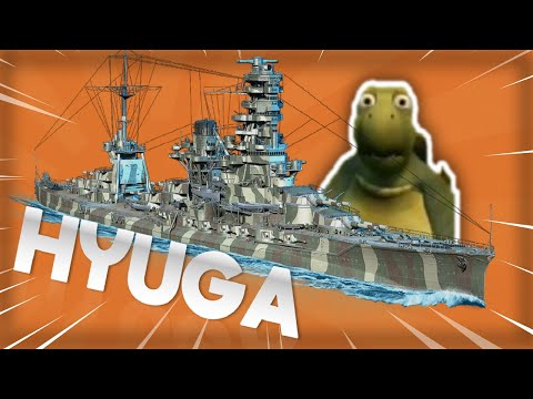 Hyuga is perfectly balanced in World of Warships Legends
