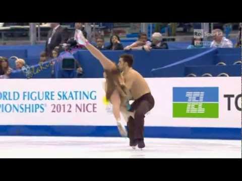 Nice 2012 ICE DANCE FD -1/21- Sara HURTADO  Adria DIAZ - 29/03/2012