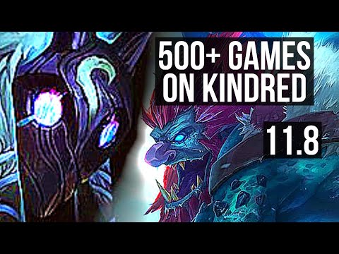 KINDRED vs TRUNDLE (JUNGLE) | 13/1/4, Legendary, 500+ games | EUW Master | v11.8