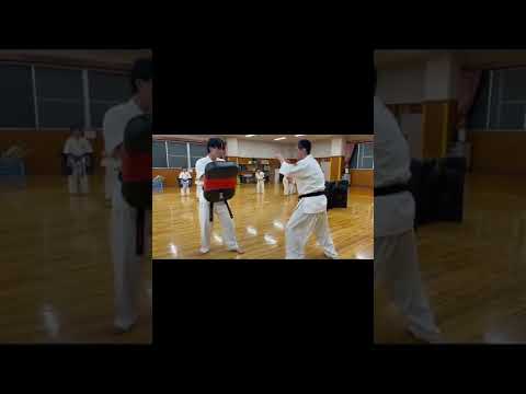 #極真#kyokushin #三日月蹴り 危険な蹴り‼️#松伏町空手