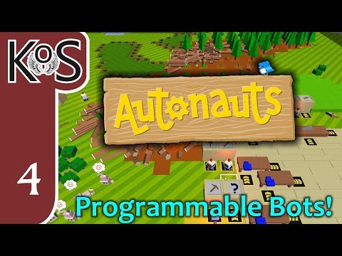 Autonauts v19 Ep 4: METALWORKING BEGINS - Pre-Pre-Pre-Alpha Halloween Special - Let's Play, Gameplay