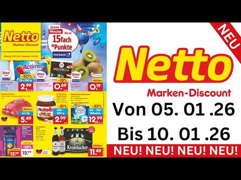 Netto Marken-Discount Prospekt 05.01.2026 bis 10.01.2026 | Einkaufen DE