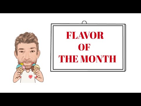 English Tutor Nick P Noun Phrase (366) Flavor of the Month - (Origin) Animated