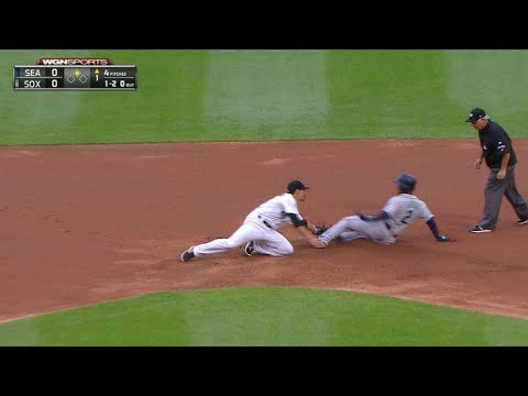 SEA@CWS: Cabrera gets Segura trying to stretch single