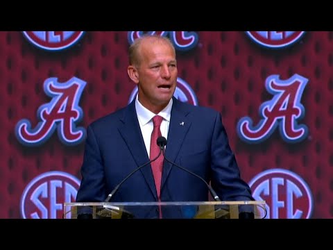 Alabama Head Coach Kalen DeBoer Press Conference | 2025 SEC Media Days
