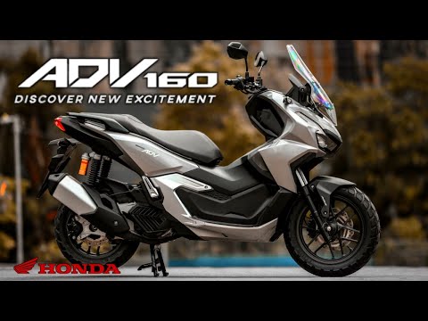 New 2025 Honda ADV 160 in Gray Metallic - The Most Comfortable Adventure Motorcycle for Beginners!