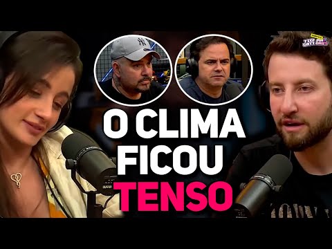 ROLOU UM CLIMA PESADO COM O CASAL AO VIVO