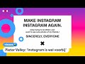 Veel mensen boos op Instagram: 'Begint te veel op TikTok te lijken'