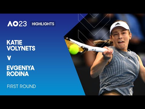 Katie Volynets v Evgeniya Rodina Highlights | Australian Open 2023 First Round