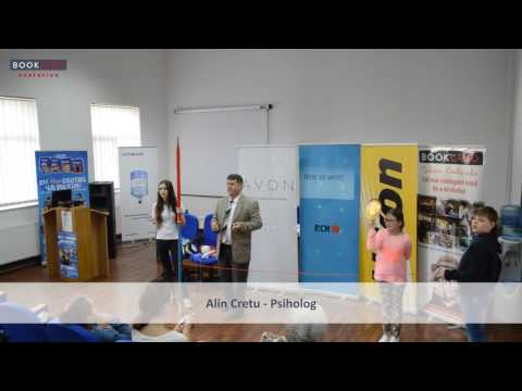 Alin Cretu la Conferintele practice pentru tineri BookLand Evolution din Oradea