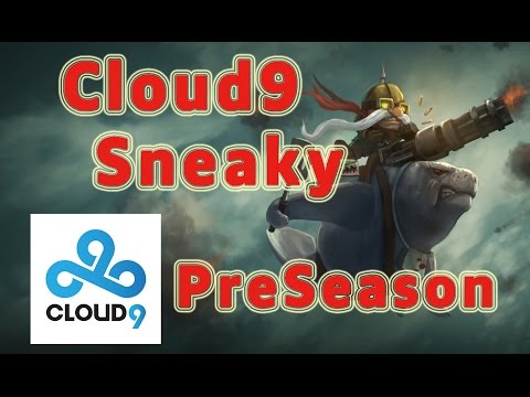 C9 Sneaky Corki ADC vs Caitlyn Patch 5.22