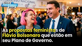 Flávio Bolsonaro Coloca Feminismo Em Seu Plano de Governo e é Criticado pela Direita