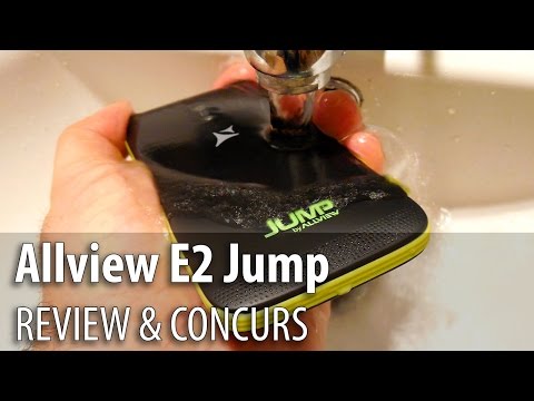 Allview E2 Jump Review și Concurs (Telefon rezistent la apă, certificat IPX5) - Mobilissimo.ro