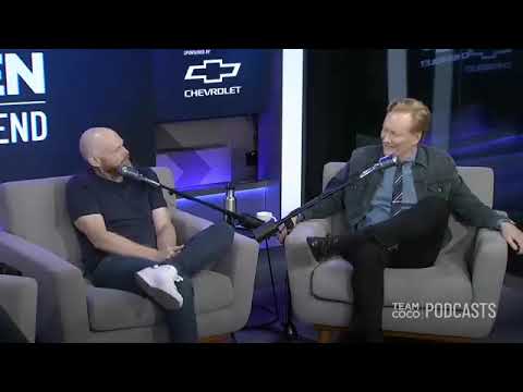 Bill Burr and Conan O'Brien on "Conspiracy Theories. "