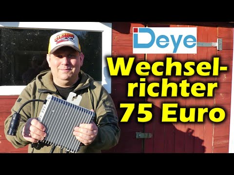 Deye inverter for 75 euros! Pros and cons! #balconypowerplant