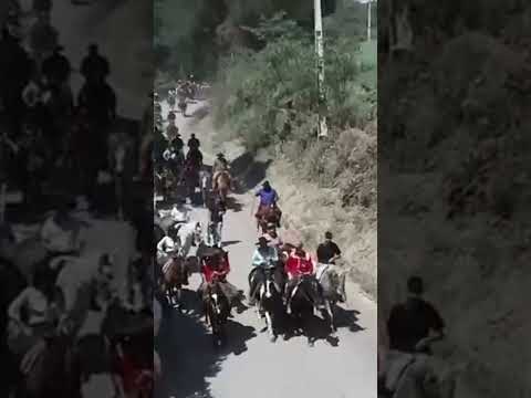 Cavalgada  em  Imbuial ,Antônio Olinto PR