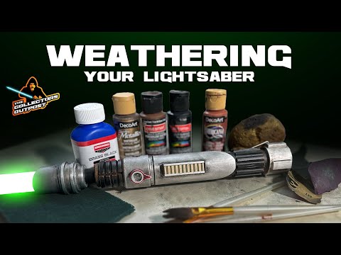 HOW TO weather your lightsaber (Ezra Bridger)