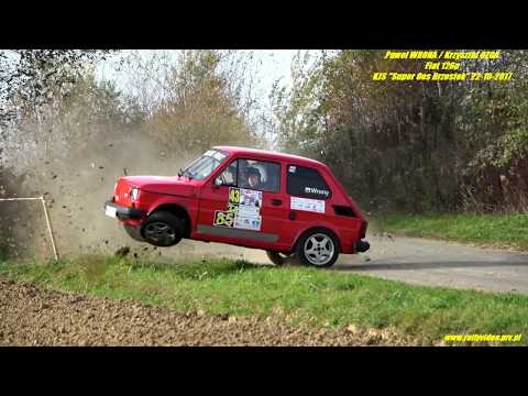 Paweł WRONA / Krzysztof OZGA - Fiat 126p - KJS "Super Oes Brzostek" 22-10-2017