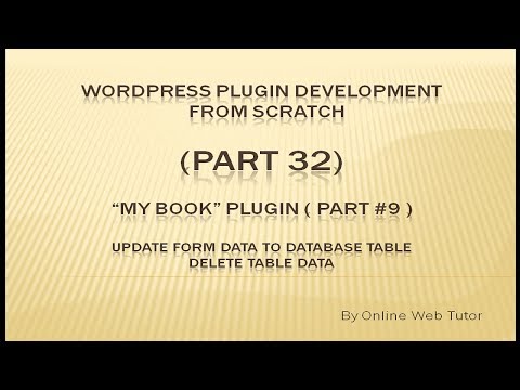 Wordpress Plugin Development tutorial from scratch Part 4 Wordpress Submenus of Plugin Menu