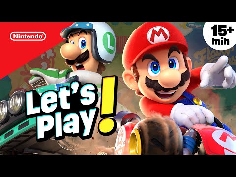 Let’s Play Mario Kart World 😎 Gameplay For Kids | Play Nintendo