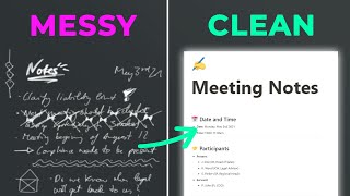 How Anyone Can Write Perfect Meeting Notes