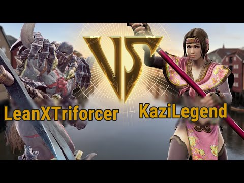 LeanXTriforcer (Astaroth) VS KaziTheNextKLegend (Mina) | Soulcalibur VI