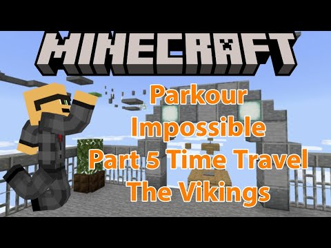 Insane Minecraft Parkour: Time Travel with Vikings!