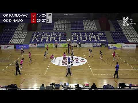 Superliga, 12. kolo OK Karlovac - OK Dinamo