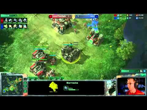 EU Bnet Invit. 2011 - Starcraft II - Game 3 - Dignitas Naniwa (P) VS Mouz ThorZain (T) Part 1/2