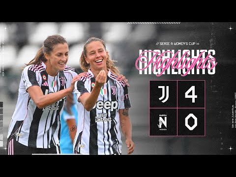 HIGHLIGHTS Serie A Women's Cup | Juventus Women 4-0 Napoli | I primi GOL di Tatiana Pinto!