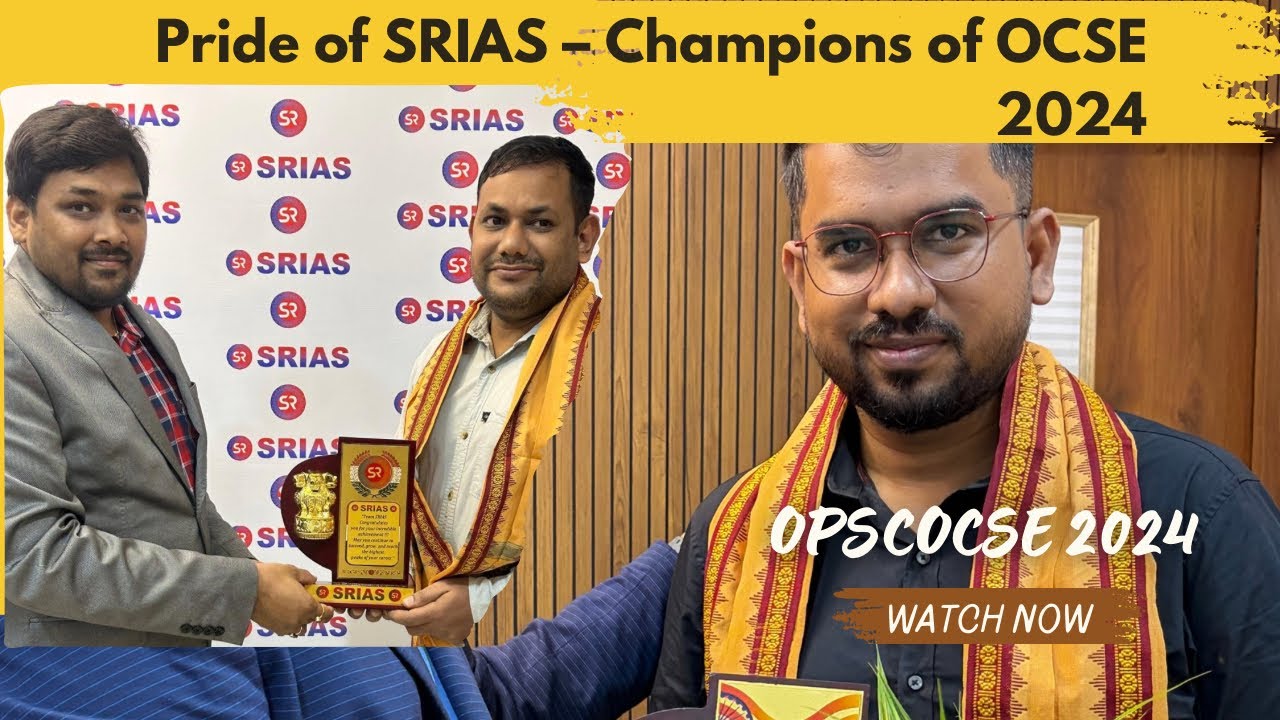 Pride of SRIAS – Champions of OCSE 2024