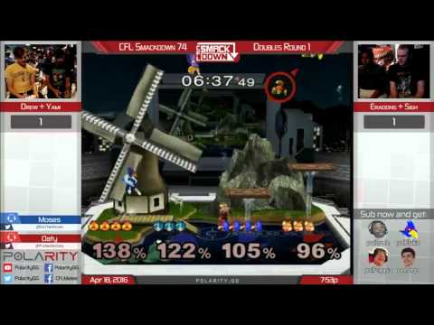 CFLS 74 - Drew + Yami (Blue) vs Eradons + Sigh (Red)