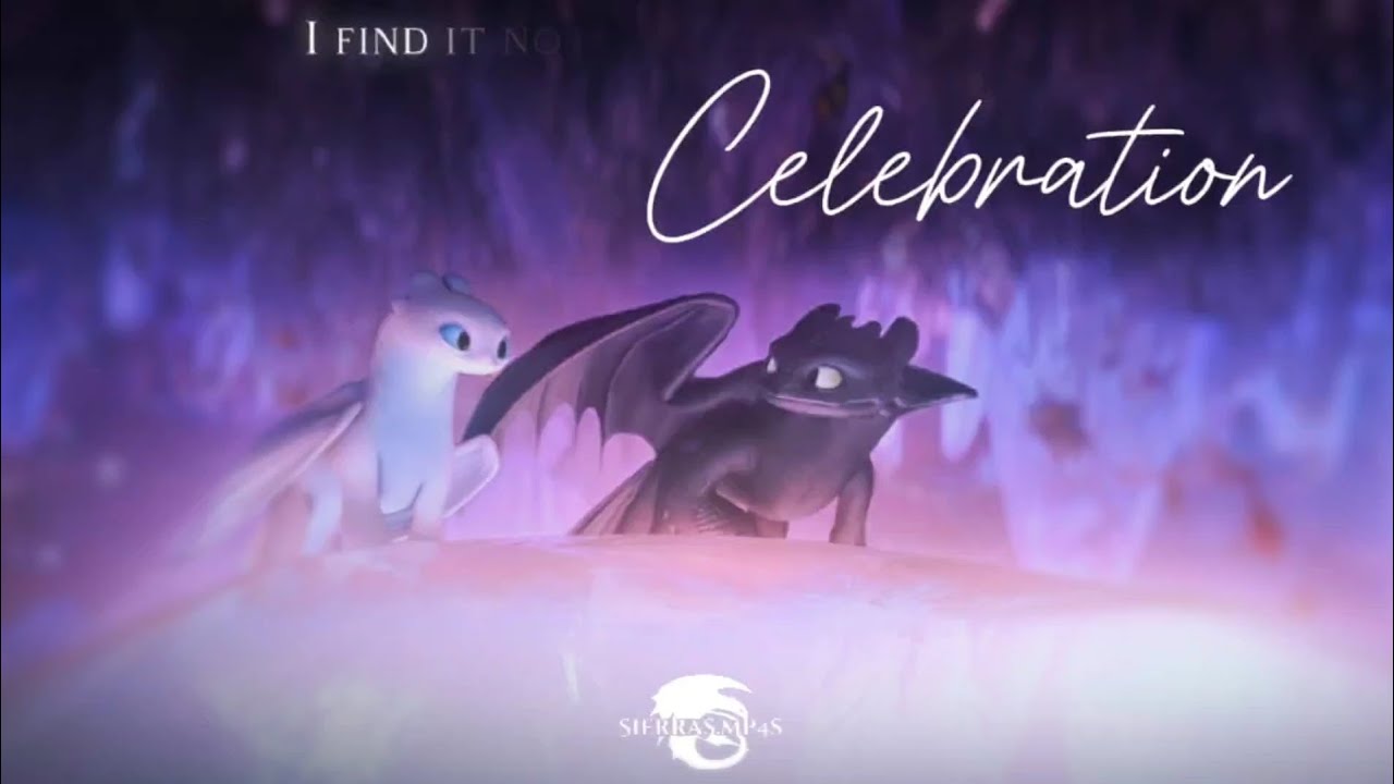 HTTYD Toothless x Lightfury | Celebration