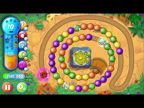 oka WWoka Marble Shooter level 336-340 - Game mini