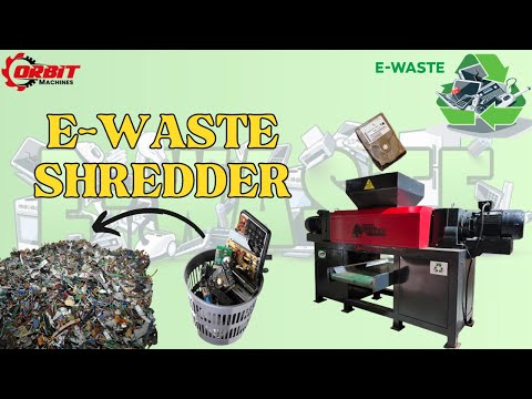 Double Shaft Shredders - E Waste Shredding Machine Manufacturer from ...